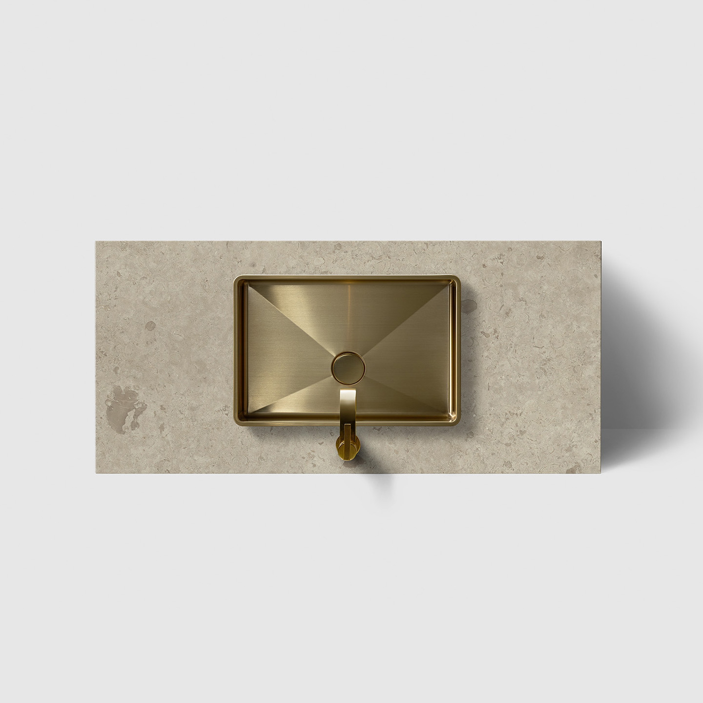 Tvättställsskåp Haven H2/80 med Stenskiva och Handfat